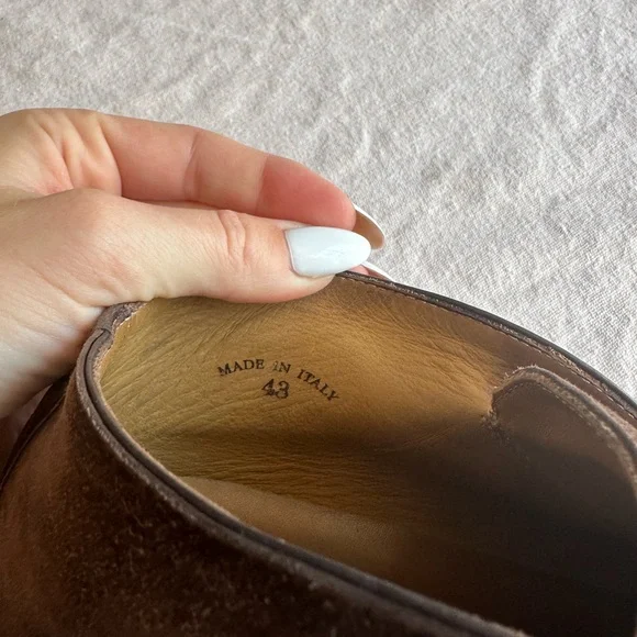 Loro Piana Brown Chukka Boots - Picture 9 of 12